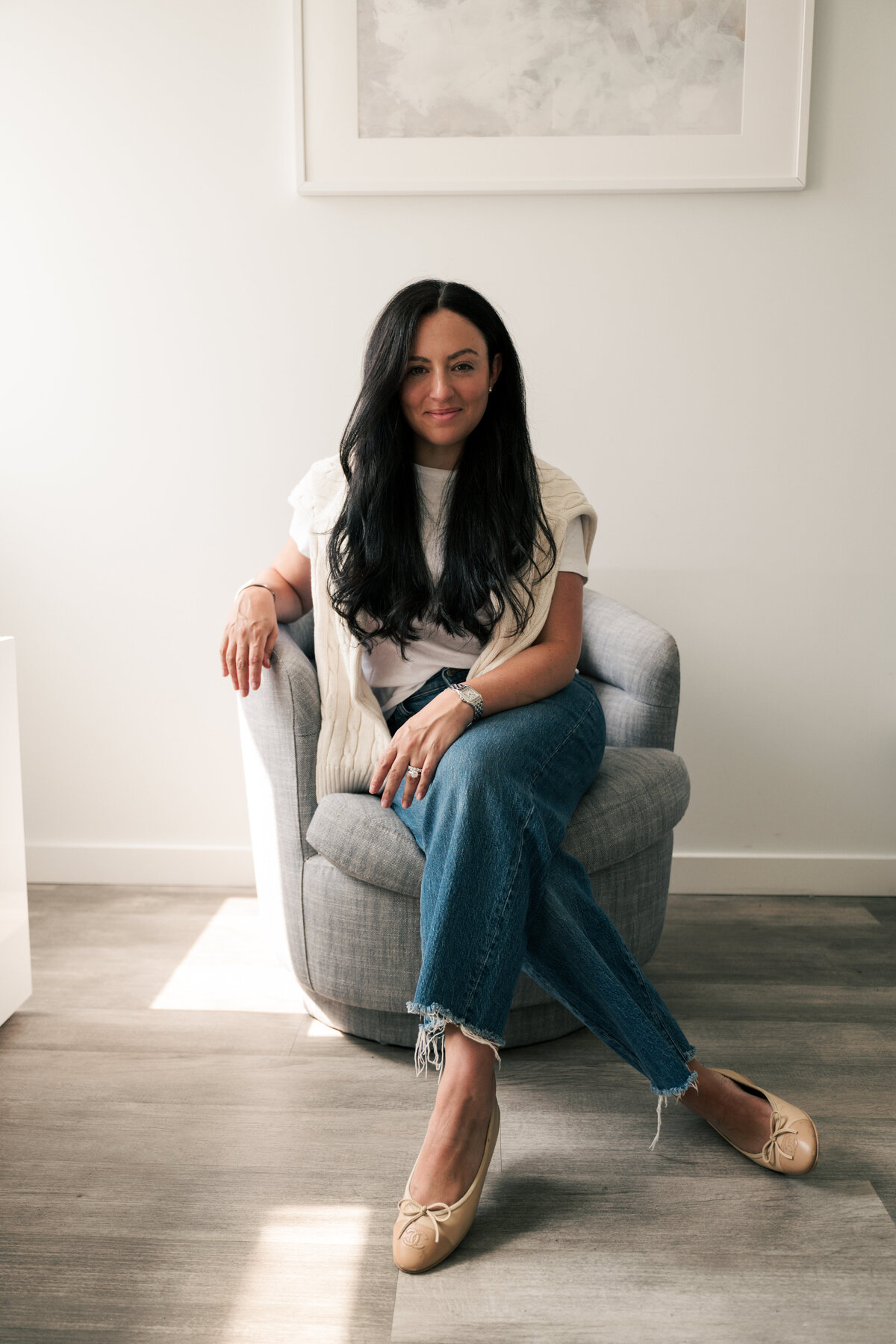 Jennifer Teplin, host of The Waiting Room.